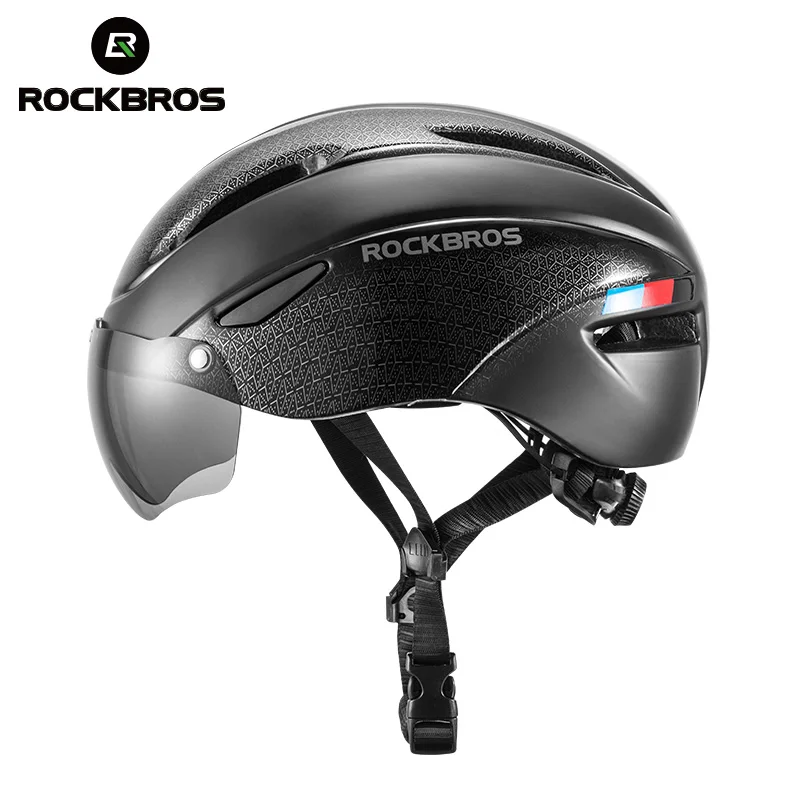 ROCKBROS велосипедный шлем Велоспорт Унисекс EPS интегрально-Формованный 57-62 см дышащий с Goggle Объектив MTB дорожный велосипед оборудование безопасности