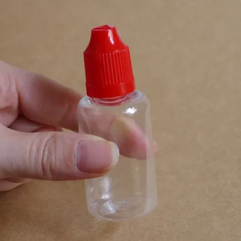 

1600pcs Clear PET Plastic Bottle With Childproof Cap For Eye Dropper E Liquid Hard Empty 30ml Bottle