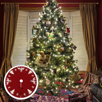 

1Pc Fashion and Creative Christmas Tree Skirt Carpet Christmas Decoration