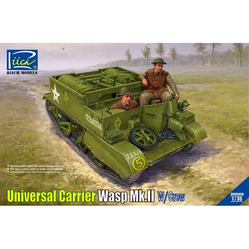 Riich модели RV35036 1/35 Универсальный носитель ОСА Mk. II w/Crew-Scale модельный комплект