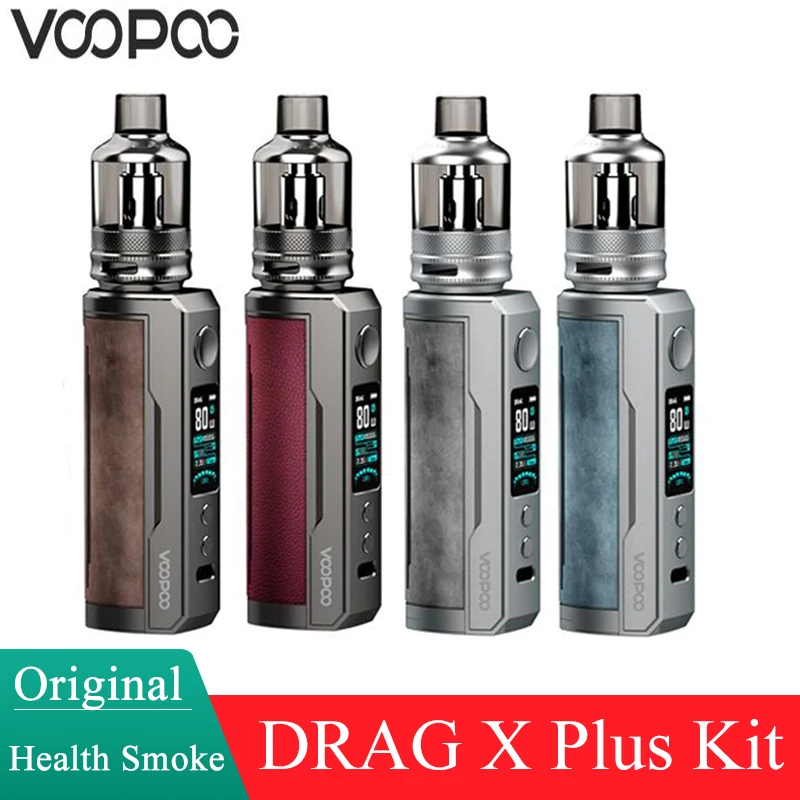 Оригинальный VOOPOO Drag X Plus Kit 100W Mod 5 ml TPP Pod Tank Подходит для катушки TPP-DM1 DM2 18650