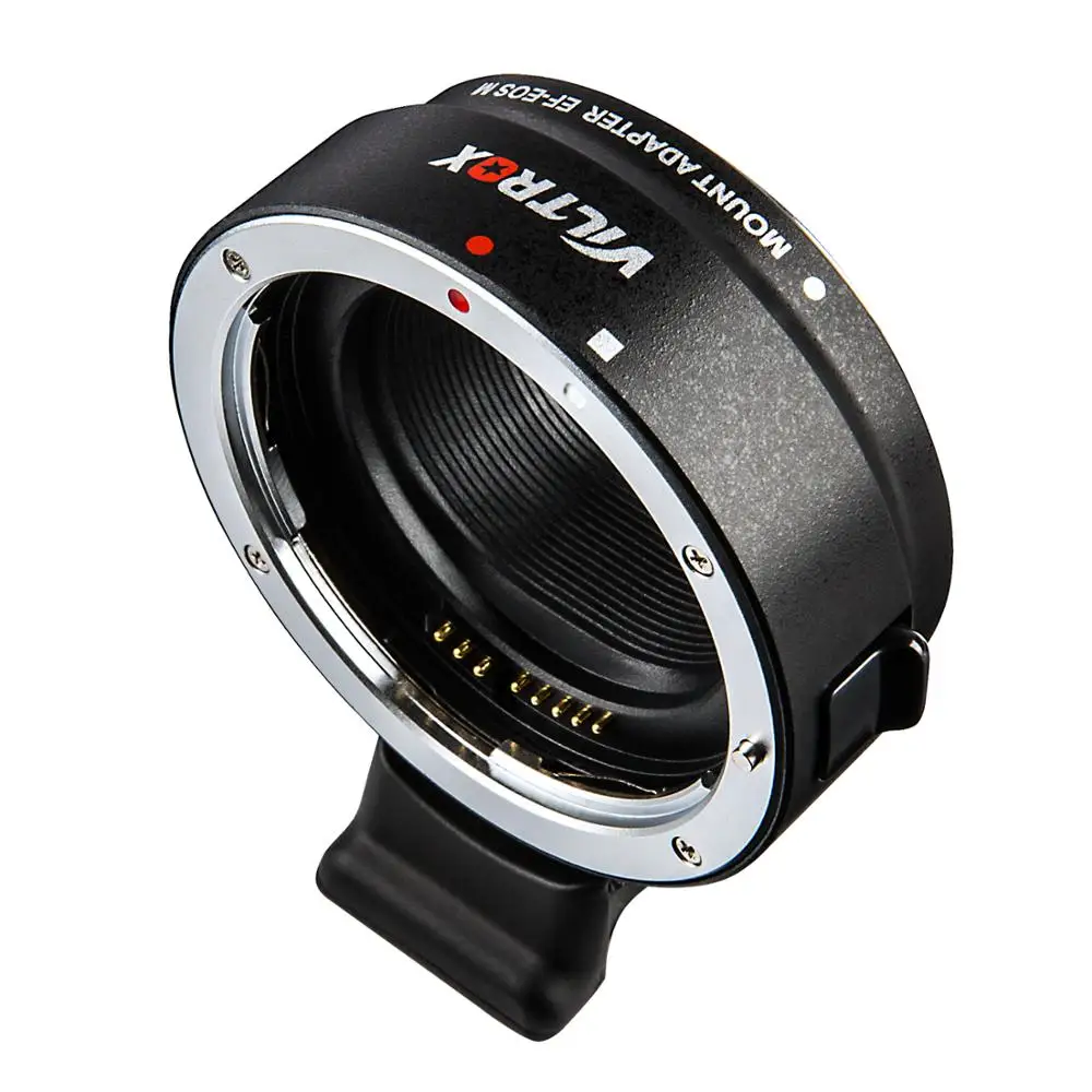 Электронный адаптер для объектива Viltrox с автофокусом камер Canon EOS EF объективом M 1 2
