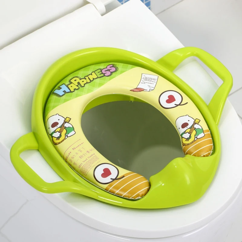 Muti-color Cute Cartoon Baby Safe Travel Potty Children Urinal Trainer Kids Training Toilet Seat Covers 0-6Y |