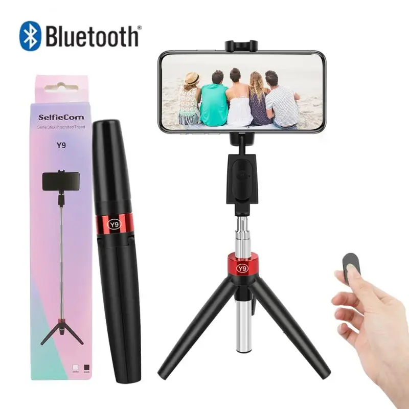 Palo de selfi inalámbrico 3 en 1 con Bluetooth, trípode plegable, Control remoto, para IPhone, IOS, Android, temporizador automático, artefacto Rod, nuevo
