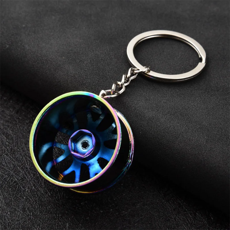 Металлическое колесо маховик ступицы Висячие хип хоп авто интерьер зеркало