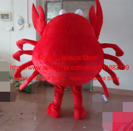 Disfraz de Mascota de cangrejo para adulto, traje personalizado de 3  estilos de alta calidad, rojo, azul, verde, Anime de dibujos animados, para  fiesta, regalo, 243 - AliExpress