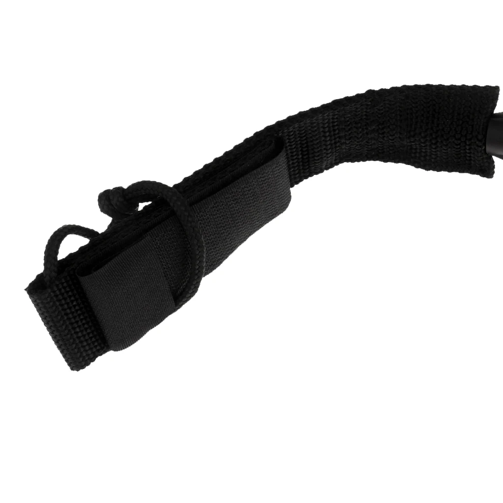 5ft Orange Straight TPU Surfboard Leash Surf Board Leg Rope - 7mm Thickness Stand UP Paddle Board Leash Strap