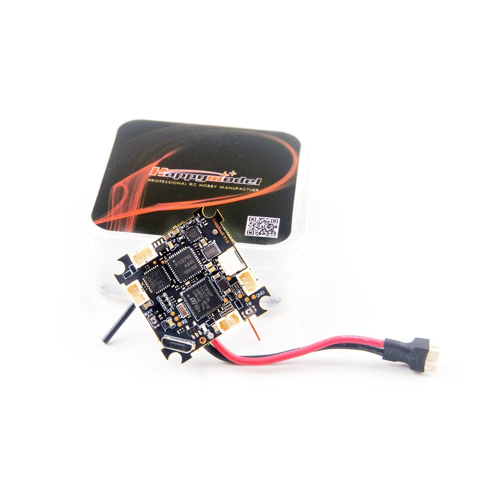 Happymodel CrazybeeX V1.0 F4 AIO 1-2S OSD 5A BLheli_S ESC 40CH 25mW VTX Frsky D8/D16 Receiver for RC FPV Racing Tinywhoops | Игрушки и