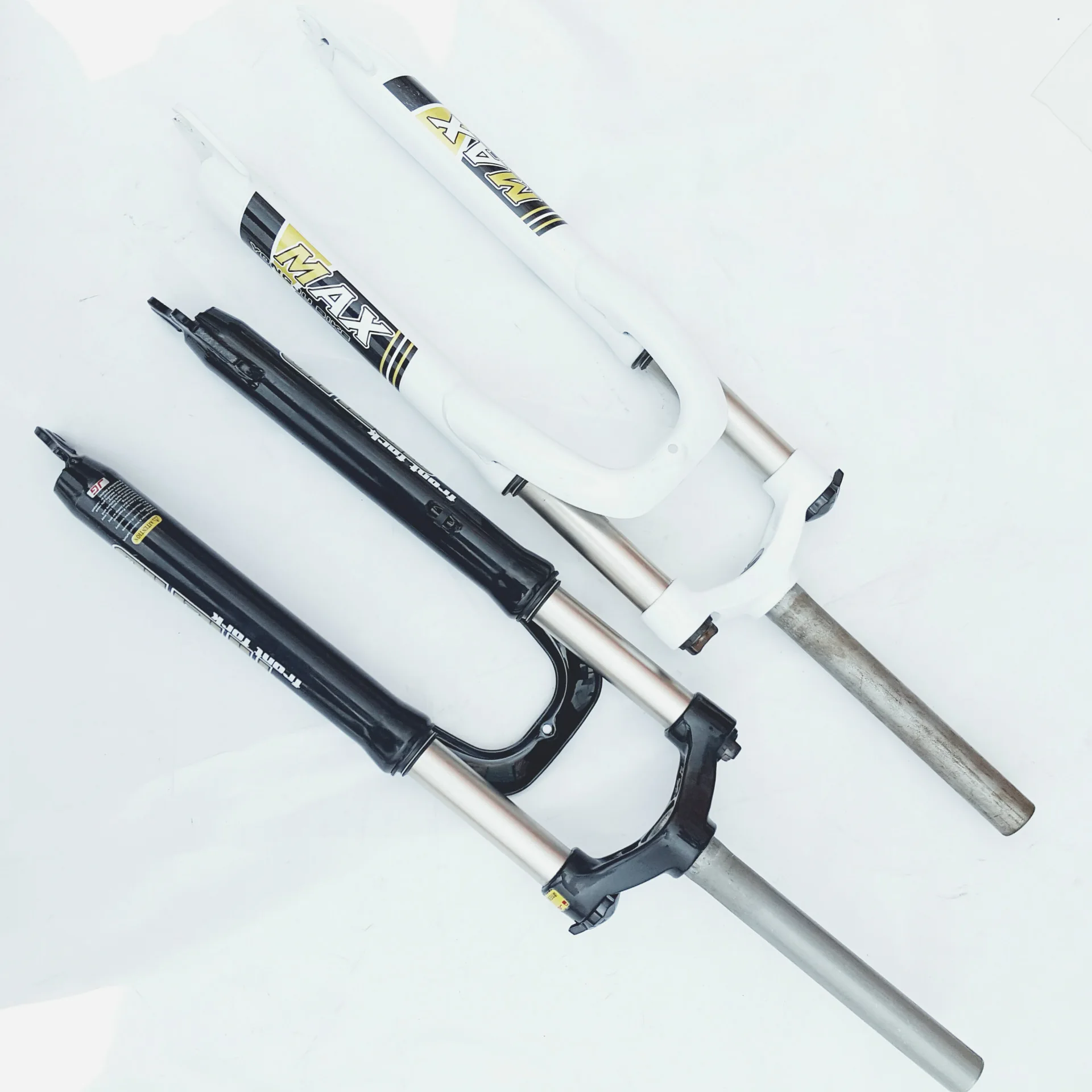

Mountain Bike Semi-Aluminum Shoulder Control Lock Front Fork Adjustable Soft And Hard Front Fork Front Damping Fork Lock Front S