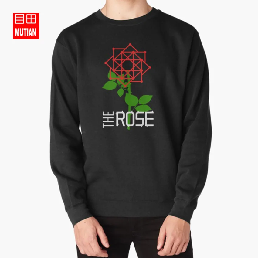 Толстовки с капюшоном с логотипом розы dojoon hajoon jaehyeong, Корейская группа ROSE j star company k rock