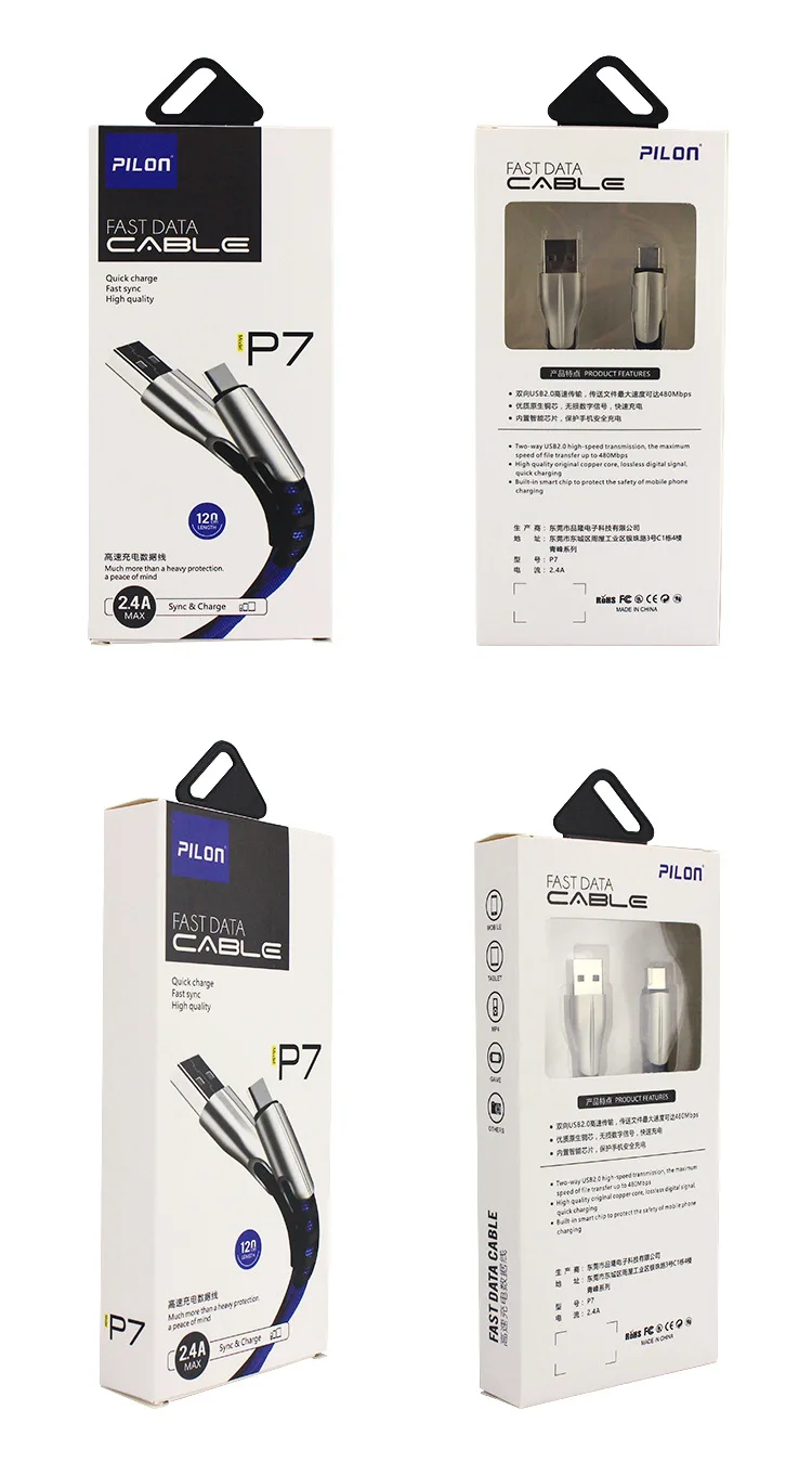 Модный USB кабель для быстрой зарядки для Iphone TYPE-C Micro USB Android IOS линия передачи данных для Xiaomi Redmi