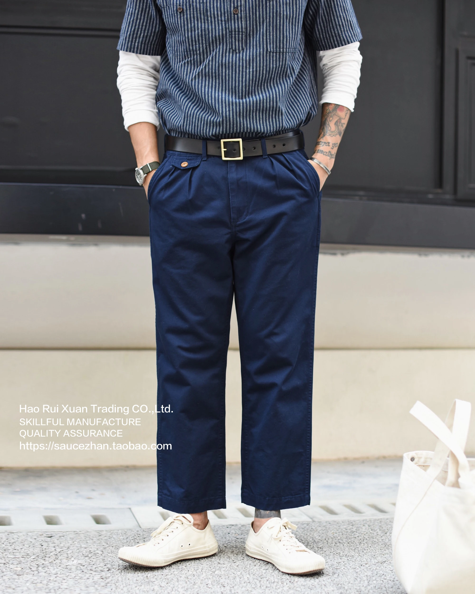 Ankle chino pants mens Clearance