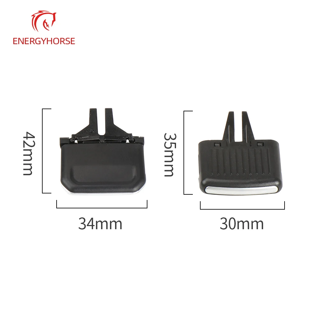 Car Front Air Conditioning A/C Air Vent Outlet Tab Conditioning Leaf Adjust Clip Repair Kit for VW Sagitar Car Styling
