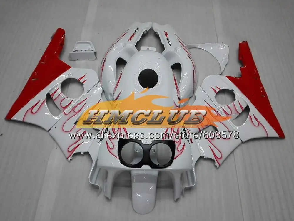CBR400 RR для HONDA CBR400RR NC29 1994 1995 1996 1997 1998 1999 97CL. 4: желтый, белый CBR 400 RR 400RR 94 95 96 97 98 99 обтекатель - Цвет: No. 11