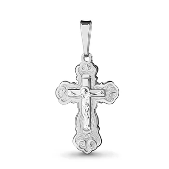 

Cross Orthodox AQUAMARINE without inserts Silver 925