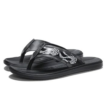 

for sandalet cuero verano casa vietnam piscine sandalias ete sandals-men shoes slide cuir masculino de piel hombre sandalia men