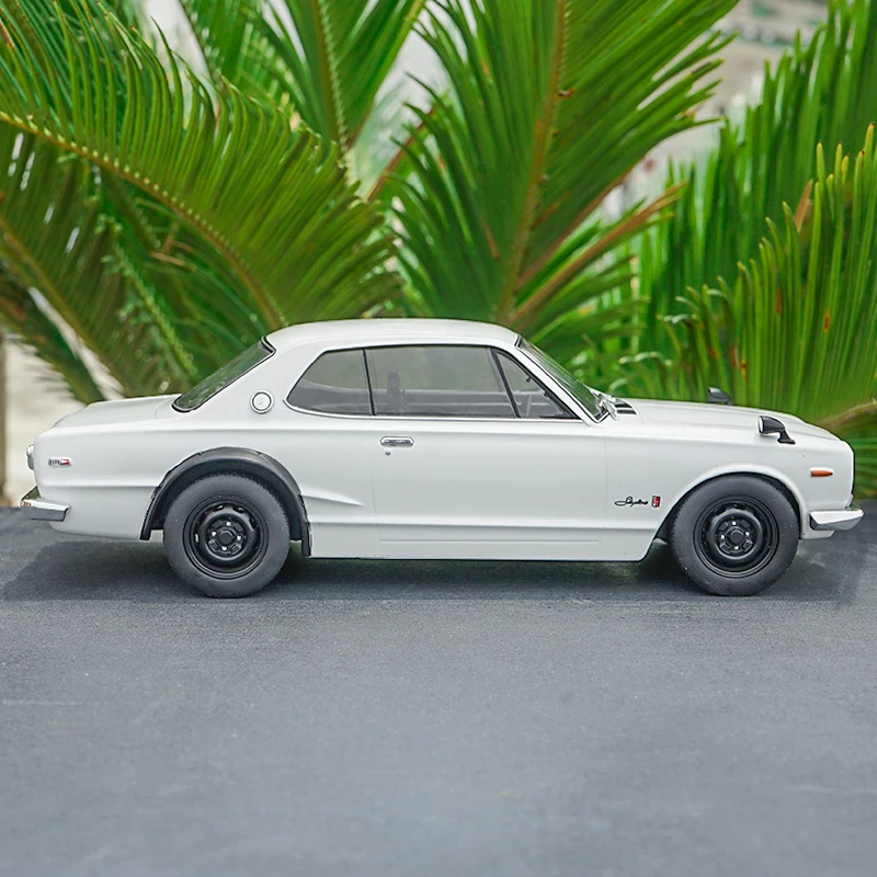 1/18 Triple9 коллекция Nissan SKYLINE GTR GT-R KPGC10(белый) литая модель автомобиля