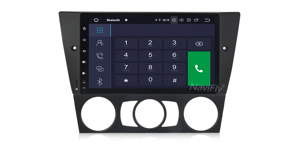 Top NaviFly IPS Screen DSP Android 9.0  Car Multimedia Player for BMW 3 Series E90 E91 E92 E93 Stereo Autoradio HD GPS Navigation BT 16