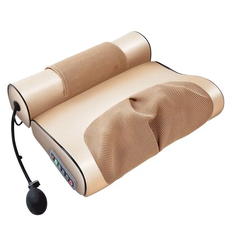  Massage Pillow Kneading Gua Sha Electric Hot Compress Smart Multifunction Massager For Neck Back Bo - 4000354285113