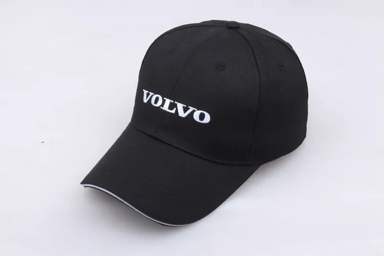 Повседневная Кепка Snapback из хлопка с вышитым логотипом автомобиля, спортивная гоночная Кепка, регулируемая бейсболка с пряжкой для Volvo, Мужская Бейсболка унисекс