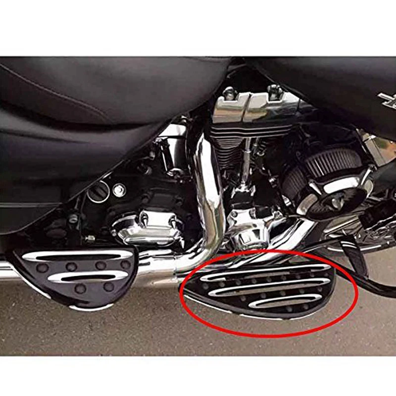 Педаль для мотоцикла подножка водителя Передняя подножка подножки для Harley Touring Road King Glide Softail Dyna Street FLH FLST