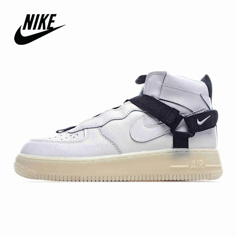Nike Air Force 1 Mid 07-Zapatillas deportivas de Velcro para hombre, alta  calidad, talla 40-45 AV8247-100 - купить по выгодной цене | AliExpress