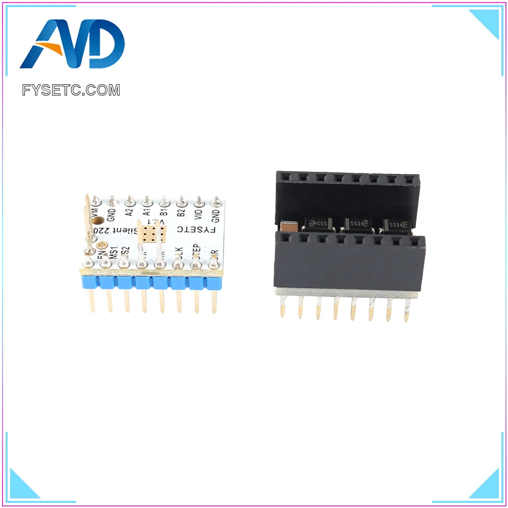 6 шт. TMC2209 v3.0 шаговый двигатель драйвер Stepsticks Mute Driver VS TMC2208 и 6 шт. бесшумный шаг Стик протектор Двигателя драйвер