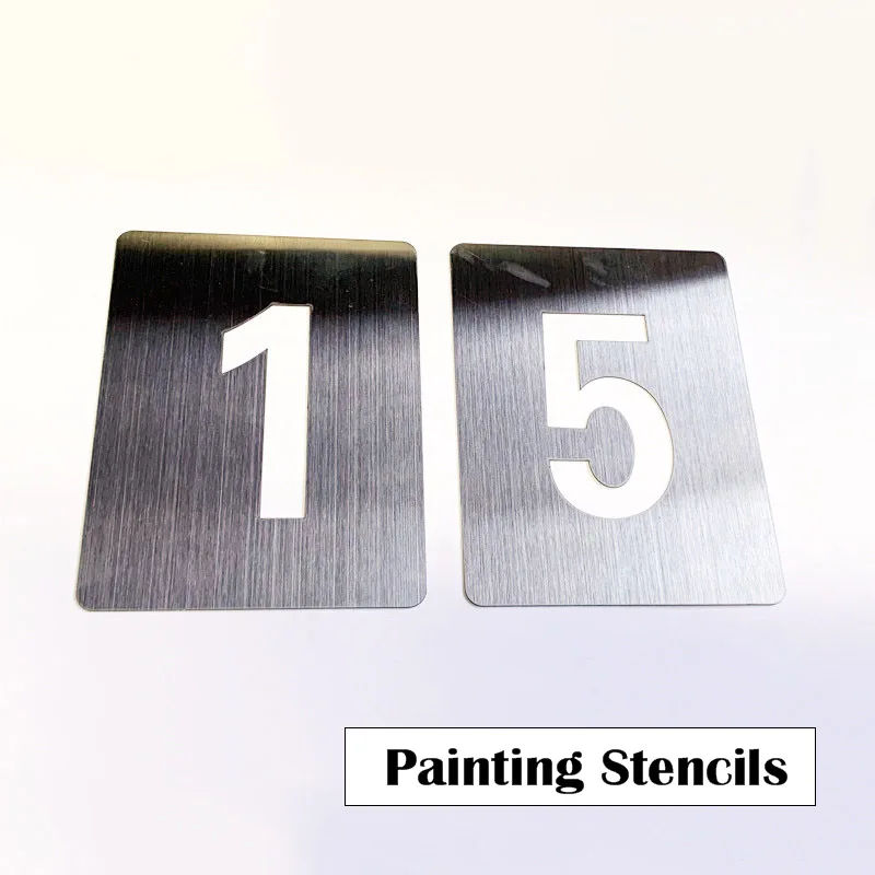 42x Alphabet Letter Stencils Symbol Numbers Templates Home Decor Diy  Reusable Art For Painting Signage Wood Wall Chalkboard - Stencils -  AliExpress