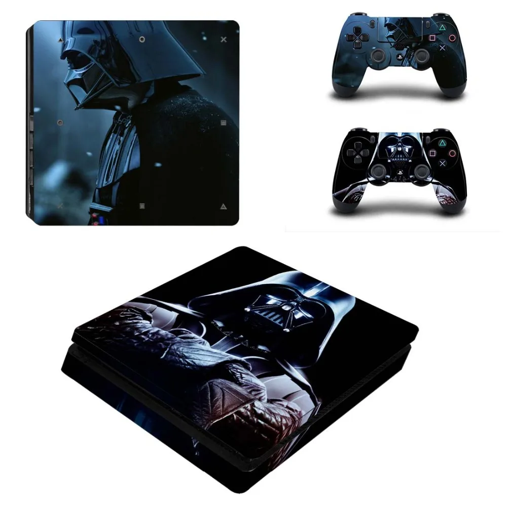 Star Wars полное покрытие лицевые панели PS4 тонкая кожа Виниловая наклейка, стикер для Playstation 4 консоль и контроллер PS4 тонкий стикер кожи