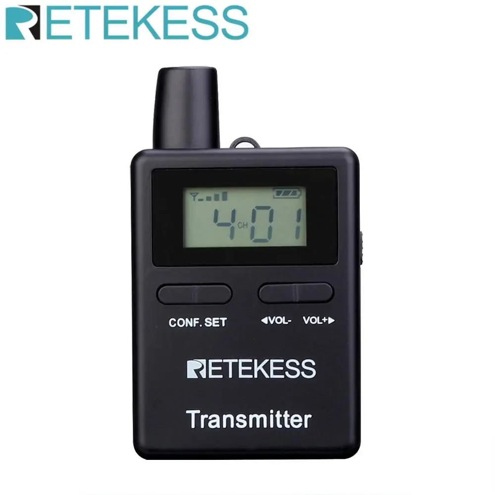 Беспроводной передатчик Retekess TT109 для беспроводной системы гида путешествий