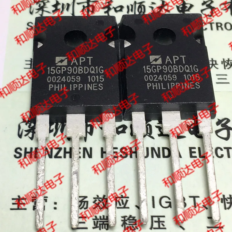 Original New 2pcs / APT15GP90BDQ1G TO-247 900V 15A TO247
