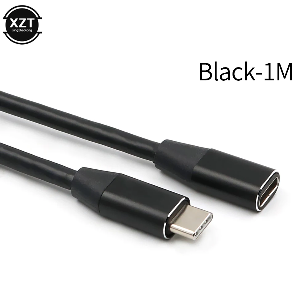 

USB Extension CableType C Cable for Samsung Galaxy Note 8 S8 USB3.1 Extender Data Cord USB C Male to Female Charging Cable