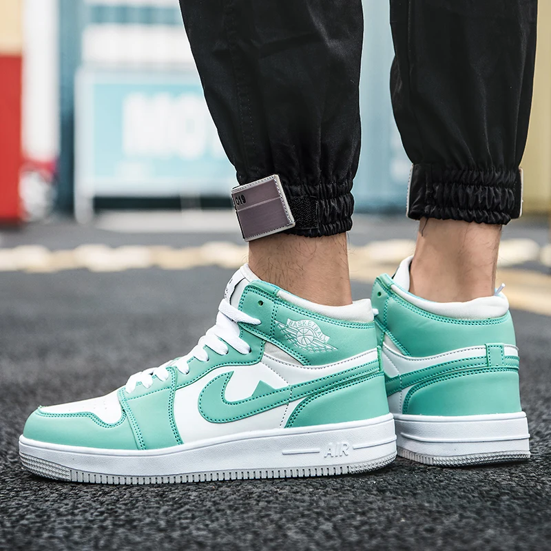 Air force one aj1 обувь с красным носком Chicago joint Высокая помощь спортивная обувь Slam Dunk кроссовки Hester prynne