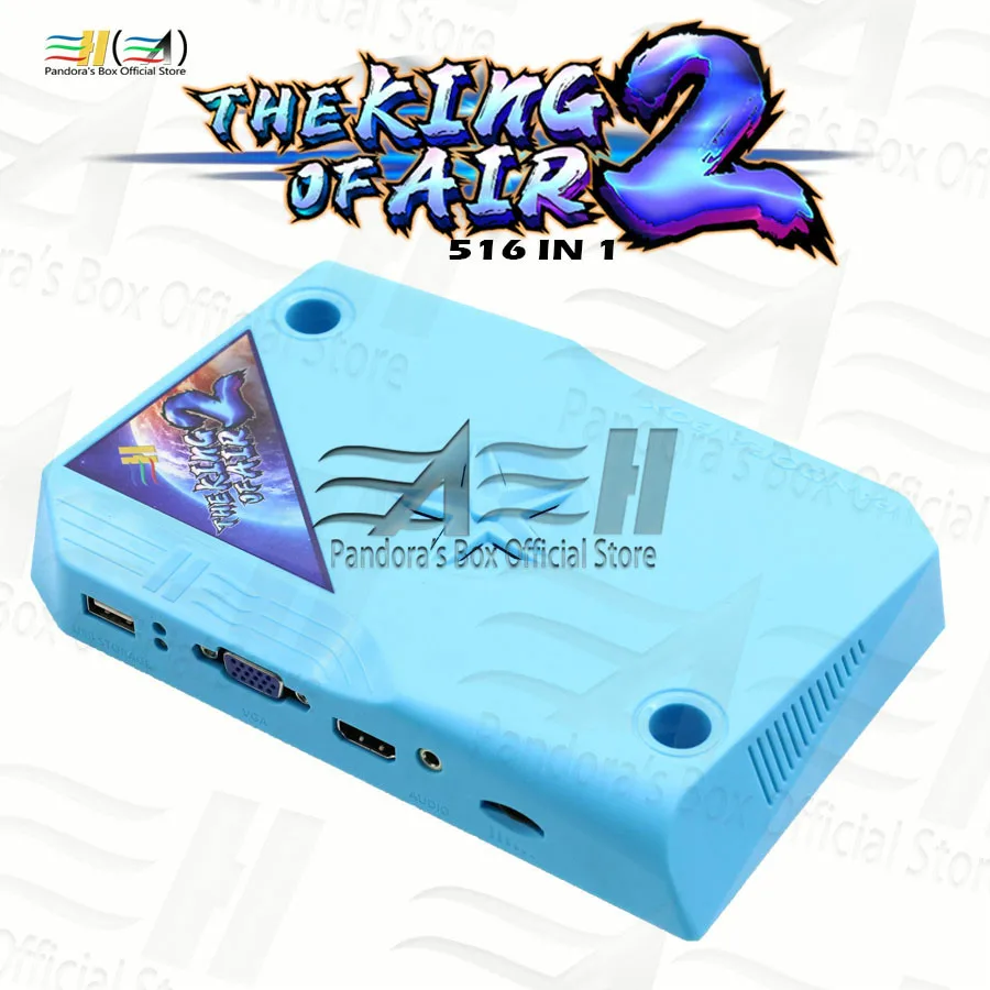 2021 Original The King Of Air 2 Arcade version 516 in 1 Jamma board Pandora Box Series Vertical and Upright Screen Game