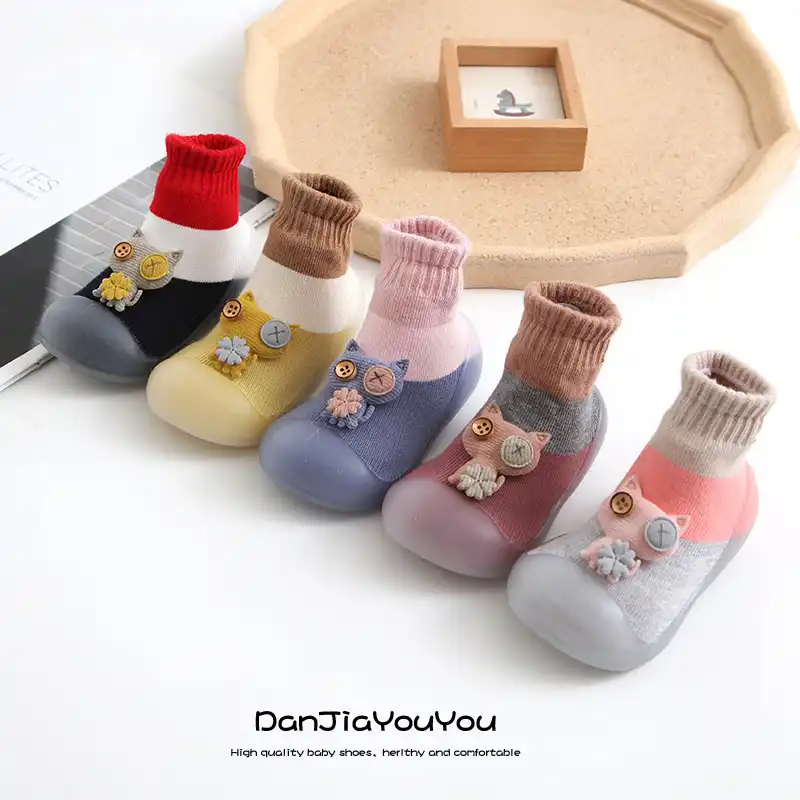 延期warkers幼児の靴ベビー靴下靴インスタイルかわいいソフト底のベビー屋内靴yyz 19 First Walkers Aliexpress