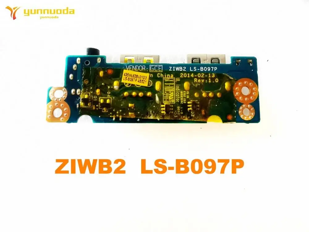 

ZIWB2 LS-B097P для Lenovo E40-30 E40-70 E40-45 USB Audio Board протестирован хорошо