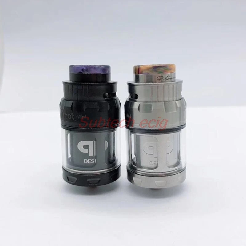 QP Designs Juggerknot мини RTA бак Атомайзеры 24 мм 2 0 мл/4 5 мл фирменный полимер 810 дрип-тип для