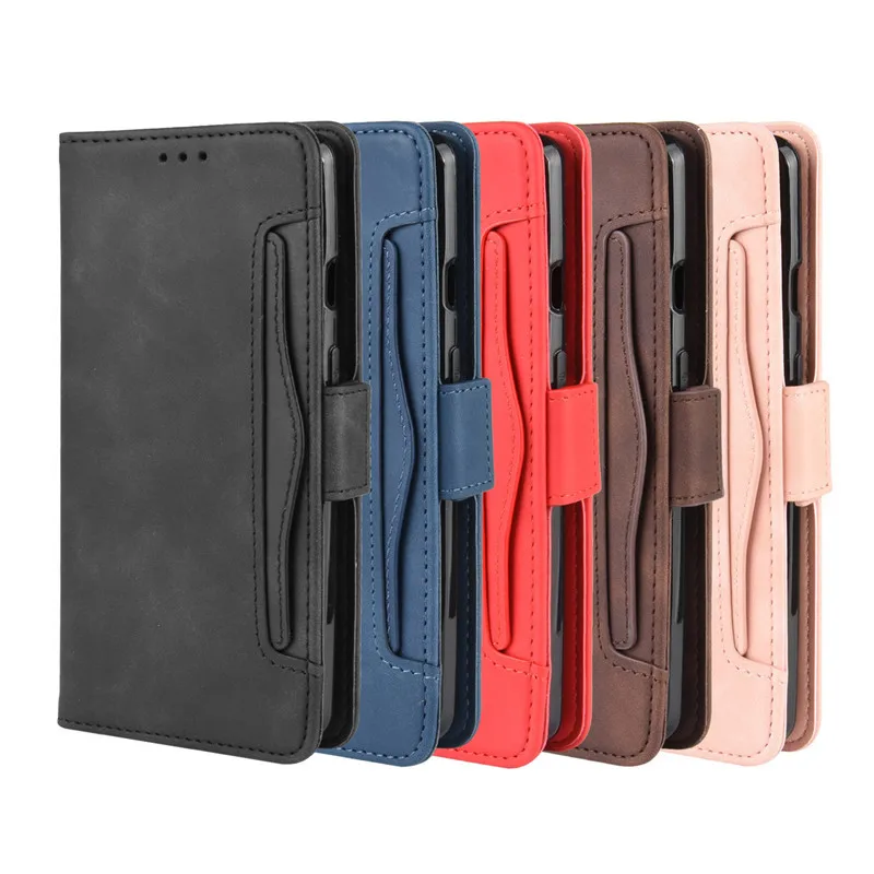 Чехол из ПВХ для OnePlus 7 T Кожаный чехол OnePlus 7 T Pro слот для карт чехол для OnePlus X 7 T чехол-портмоне с откидной крышкой чехол для телефона OnePlus7T Pro 7 T Карманный чехол