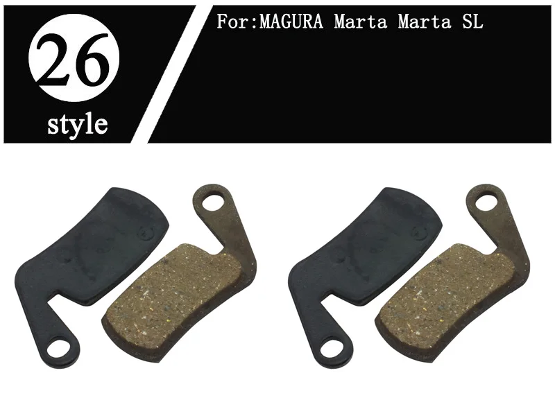 2 pair Resin MTB Mountain bicycle bike disc Brake pads for Magura Julie Louise CLARA 2001 MT8 MT6 MT4 MT2 Marta SL M5 M7 MT5 MT7 - Цвет: Style  26     2pair
