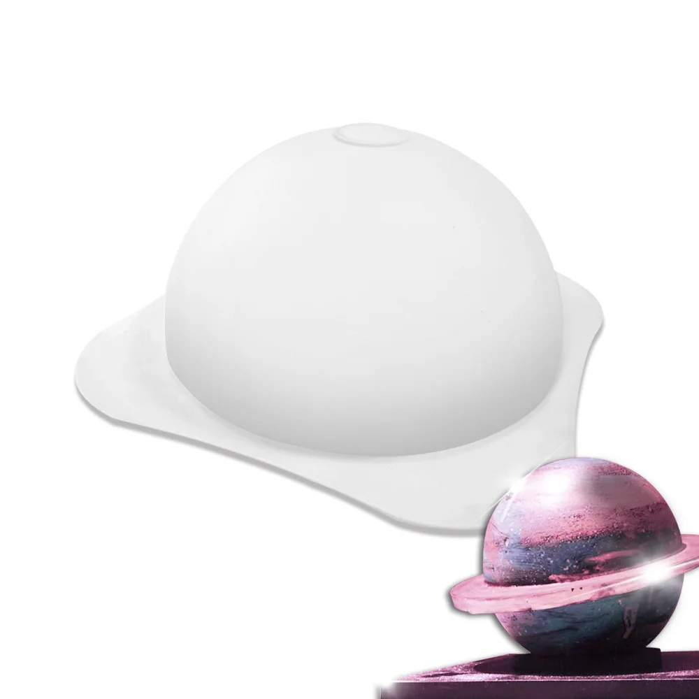 

New 3D Planet Shape Cake Mold For Baking Silicone Mould Pan Mousse Chocolate Moule Silicone Bakeware Moldes De Silicona