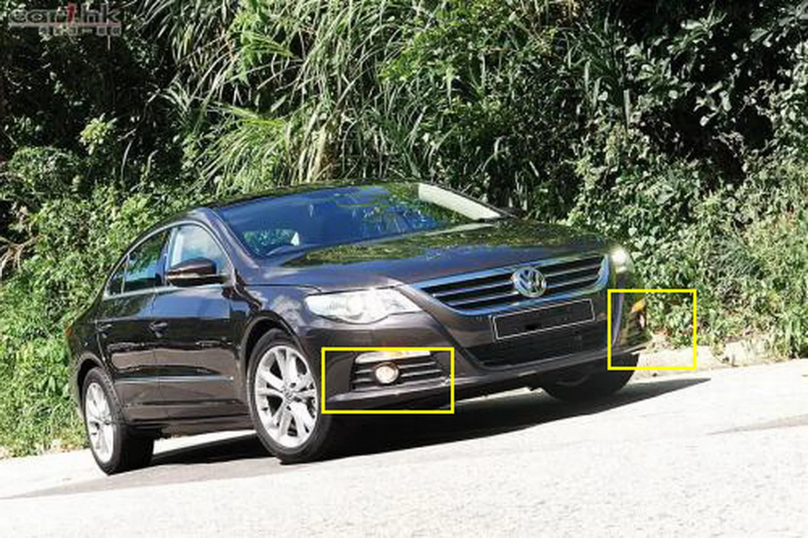 Пара переднего бампера противотуманный светильник левый и правый для VW Passat B6 3C 2006-2010 без лампы