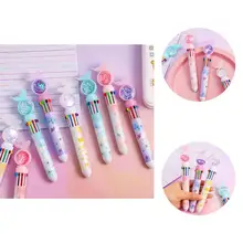 

Excellent 4 Colors Eye-catching Multicolor Butterfly 0.5mm Shuttle Pens Gifts for Students Shuttle Pen Ballpoint Pen