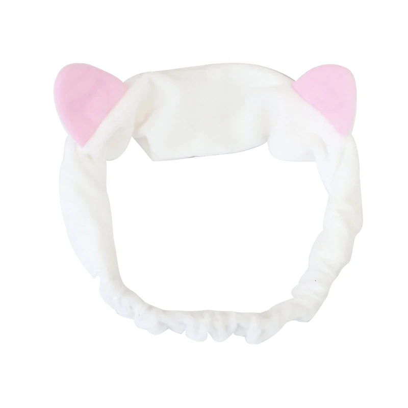 Women's Girl's Nylon Hair Band Cat Ear Hair Band Korean Style Wash Face Helper Headdress Hair Accessories Makeup Tools