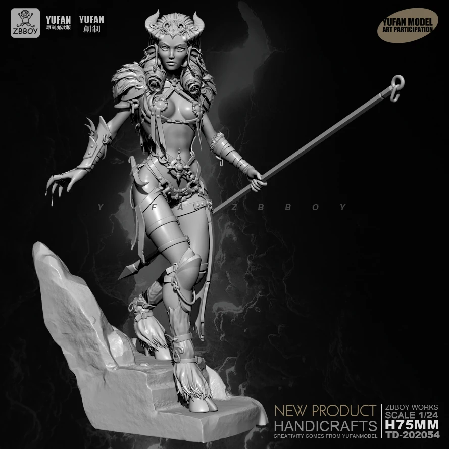 1/24 Смола Наборы Ада Ван Резина женский солдаты самодельный TD-202055 | Игрушки и хобби
