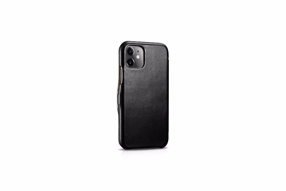 ICARER высокое качество премиум натуральная Кожа винтажный откидной Чехол для iPhone 11 кожаный флип чехол 6,1 дюймов