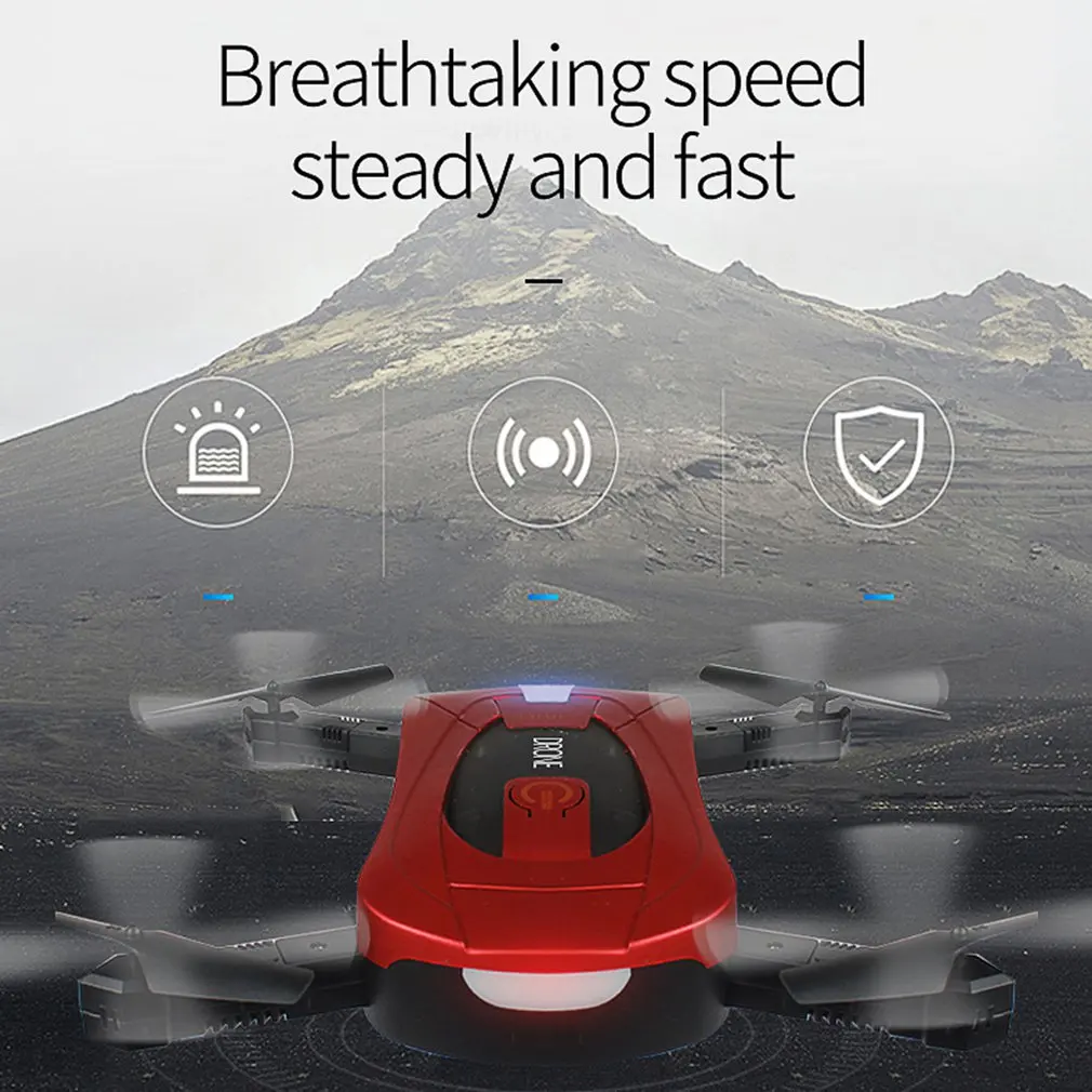 JD-18 2,4G Wi-Fi FPV 30 W/200 W Камера складной 6-осевой гироскоп, беспилотные летательные аппараты с 3D-Flip удержания высоты «Безголовый» режим с/без передатчика