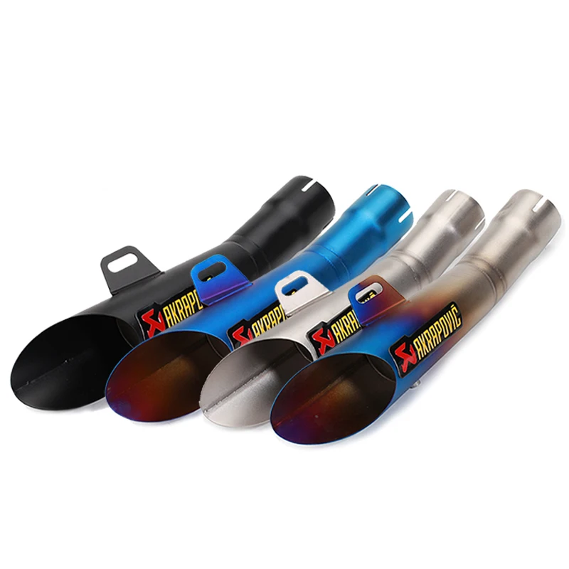 

52MM inlet Slip On R6 Motorcycle for HP Akrapovic Exhaust Muffler GP Pipe Pit dirt bike Pitbike For YAMAHA YZF-R6 R6 YZF R6