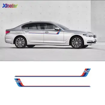 

M Power Performance car body sticker for bmw 1 3 4 X1 X3 X4 X5 X6 F30 320 328 335 F10 E60 E90 E46 E28 E36