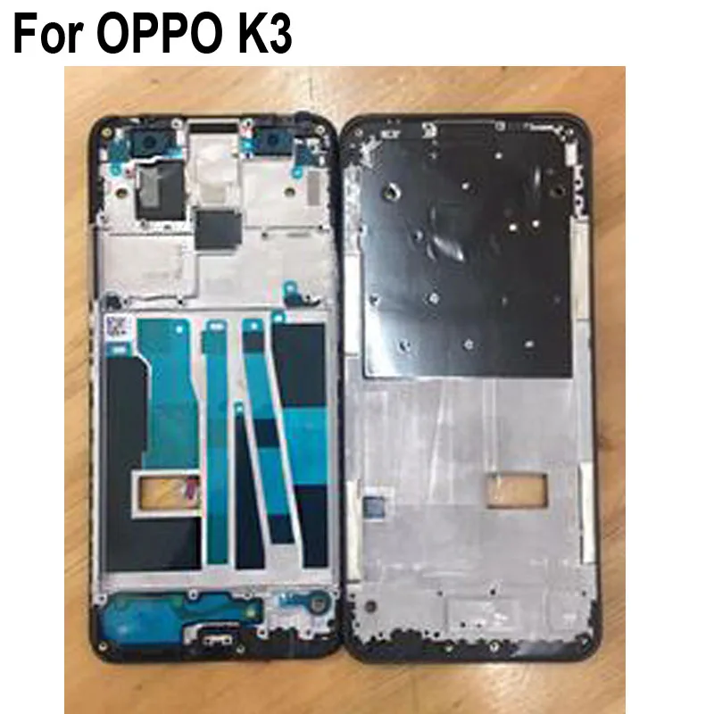 Держатель ЖКД экран передняя рамка для OPPO K3 k3 корпус средняя рамка без кнопки громкости питания OPPOK3 запасные части