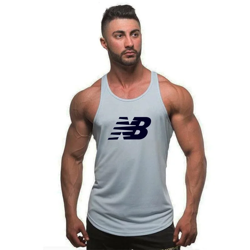 Camisetas de culturismo para hombre, chaleco deportivo para Fitness, ropa de gimnasio sin mangas, camisetas musculosas de marca, 2021